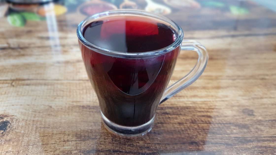 Zelfgemaakte aronia thee, foto 6