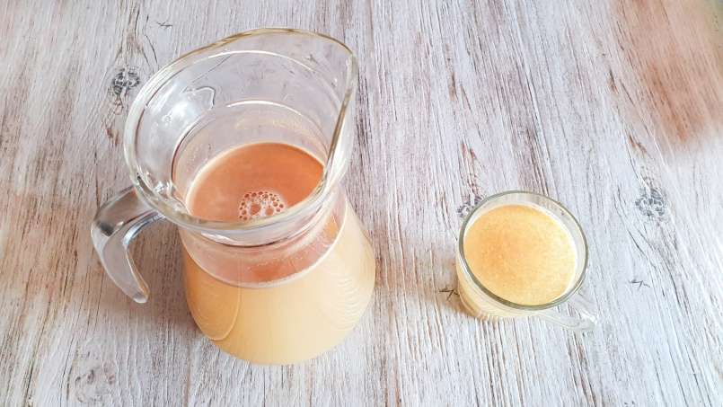 Energieke drank met gember, inactieve gist en citroen, foto 8