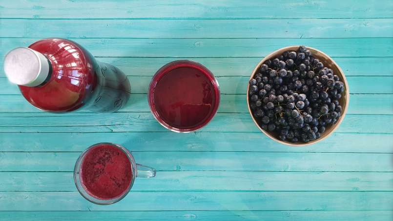 Aronia siroop met gember en honing, foto 5