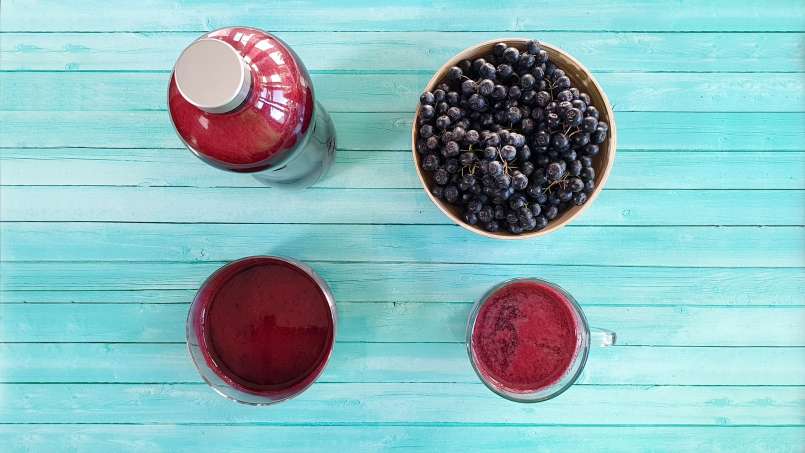 Aronia siroop met gember en honing, foto 6