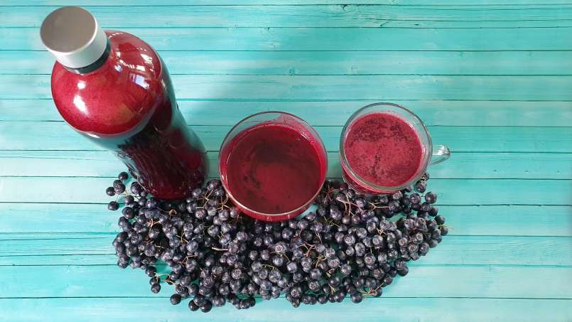 Aronia siroop met gember en honing, foto 9