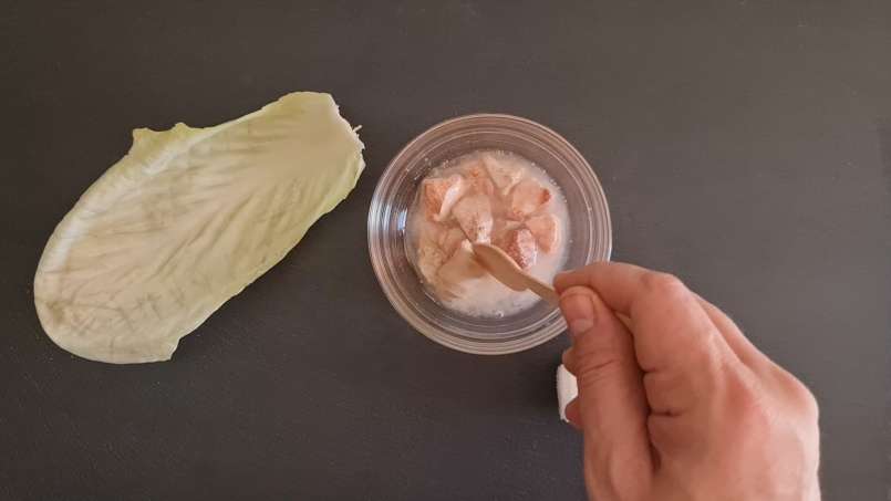 Klei en koolbladkompres, foto 2