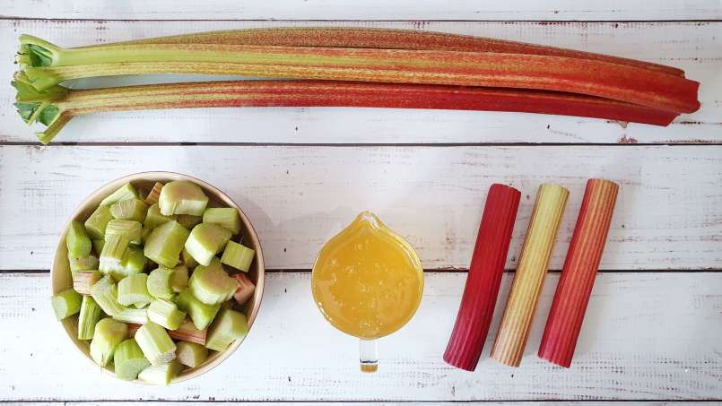 Rabarbersiroop met honing, foto 6