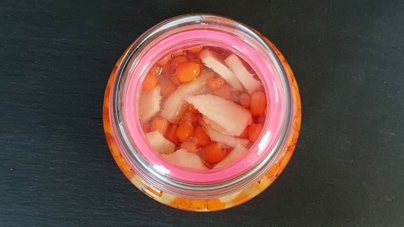 Duindoornmaceraat met gember en honing, foto 1