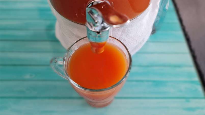 Appelcider met honing, citroen en munt, foto 10