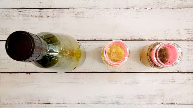 Gembersap met honing, citroen, groene thee, kurkuma, kaneel en munt, foto 2