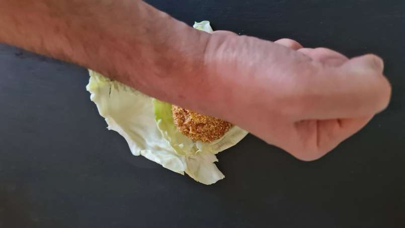 Kompres met loys en koolbladeren, foto 6