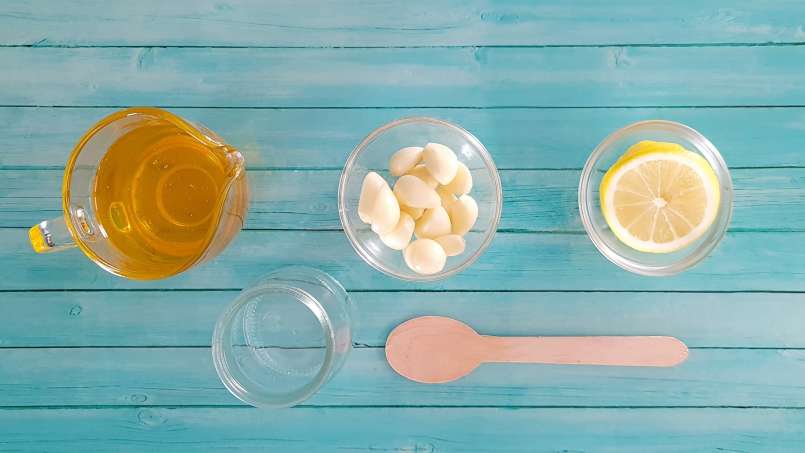 Knoflook, honing en citroen maceraat, foto 5