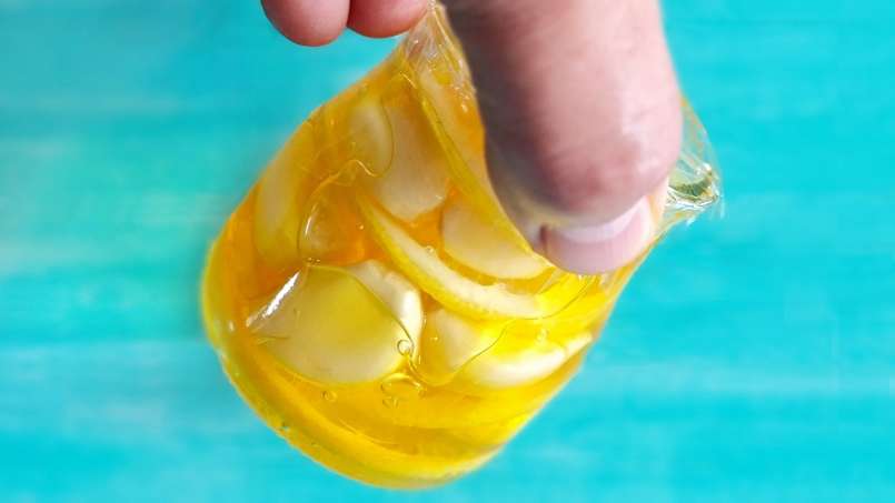 Knoflook, honing en citroen maceraat, foto 6