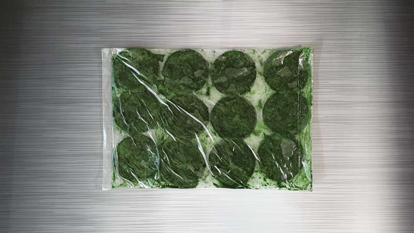 Antipijnremedie met spinazie, spirulina, honing en groene thee, foto 3