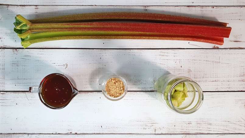 Rabarbermaceraat met honing en gember, foto 2