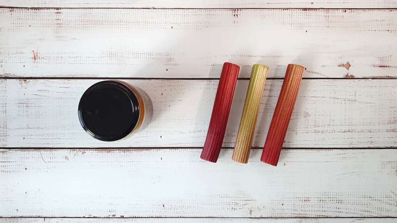 Rabarbermaceraat met honing en gember, foto 4