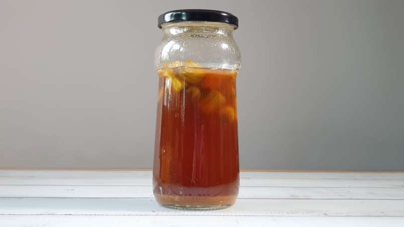 Rabarbermaceraat met honing en gember, foto 7