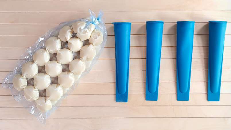 Apilarnil met honing 50%-50%, in diepvrieszakjes, voor de diepvries, foto 1